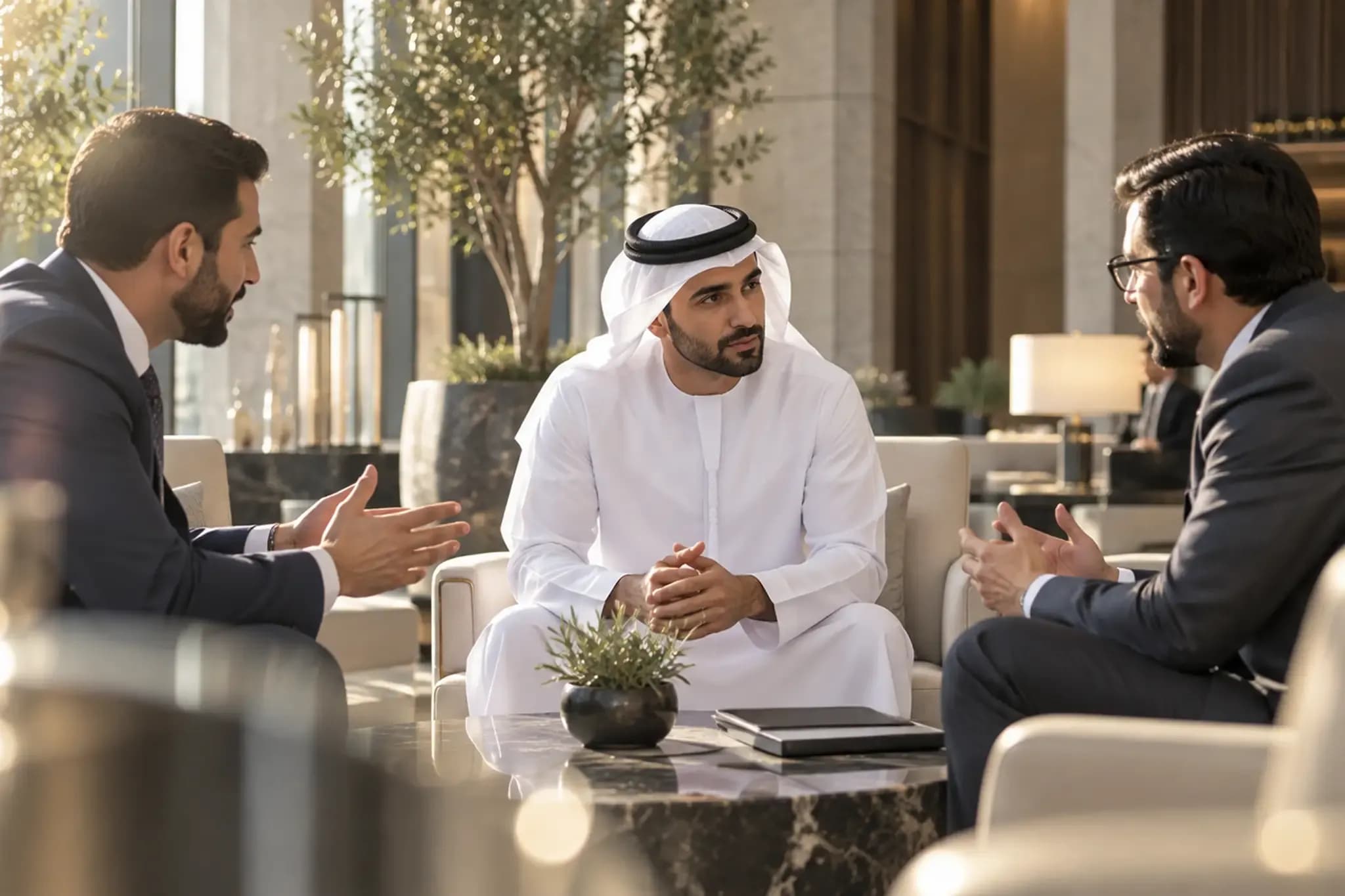 Business speaks. 
Policy listens.