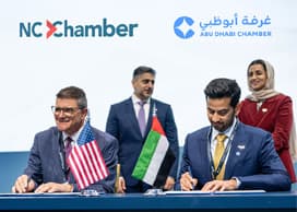 Abu Dhabi Chamber expands international presence with two strategic agreements in USA